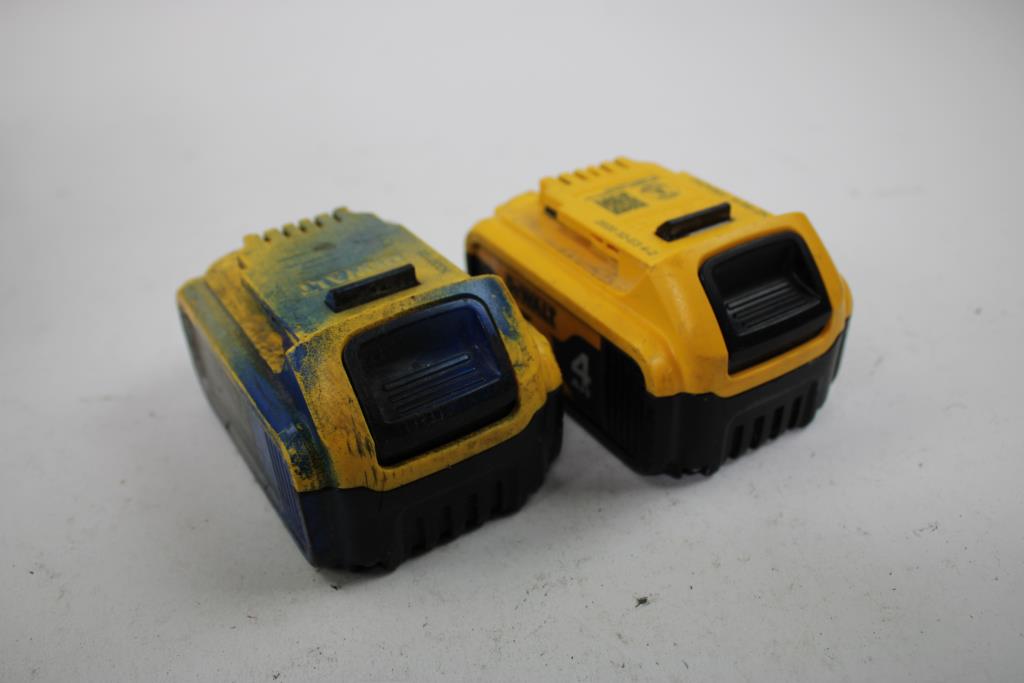 Dewalt 4Ah, 5Ah Batteries, 2 Pieces