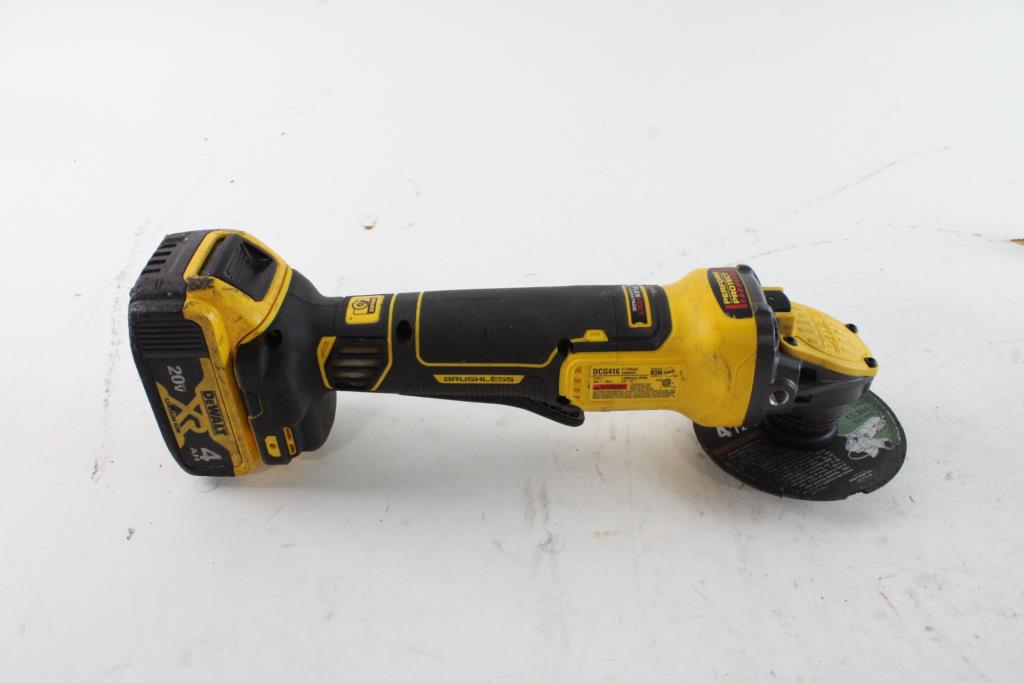 Dewalt Angle Grinder Property Room