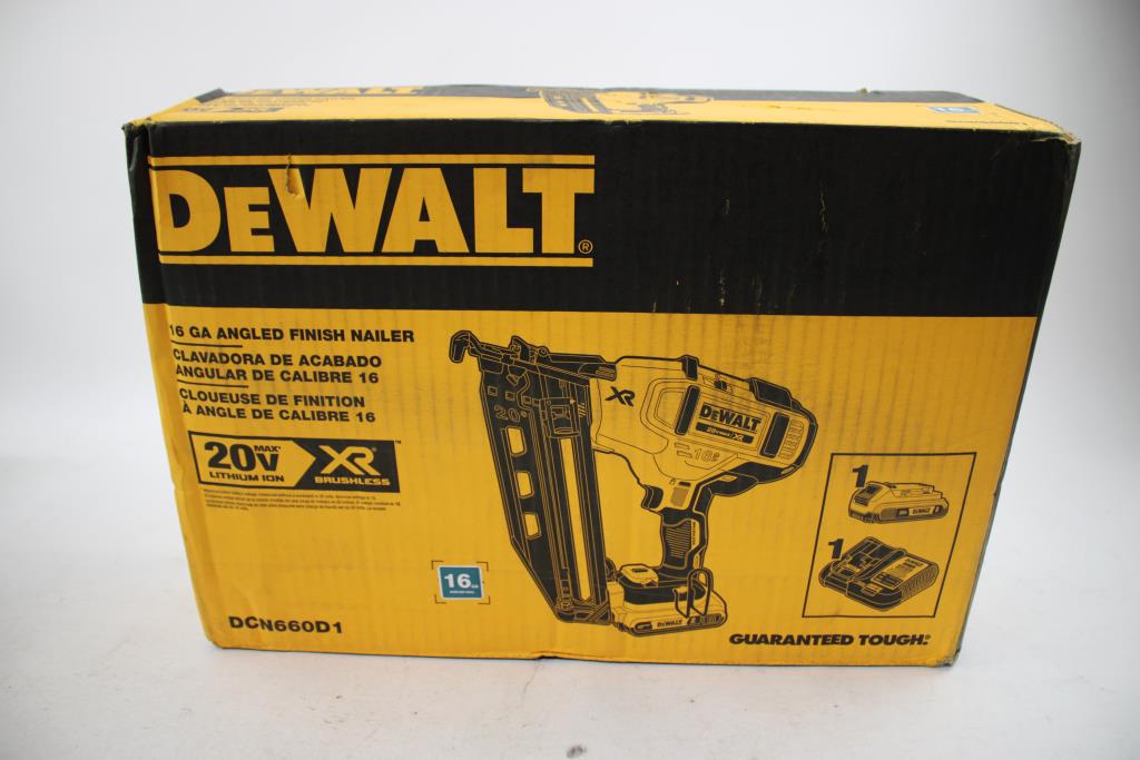 Dewalt Angled Finish Nailer