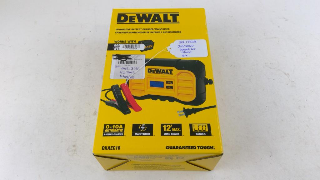 Dewalt Automotive Battery Charger / Maintainer