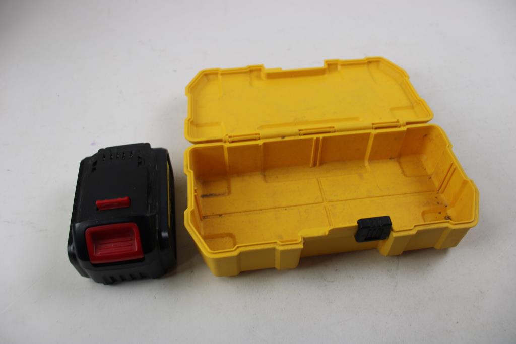 DeWalt Battery, Box, Ion Battery, Milwaukee