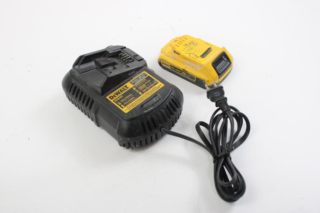 Dewalt Battery Charger And Battery Pack Property Room