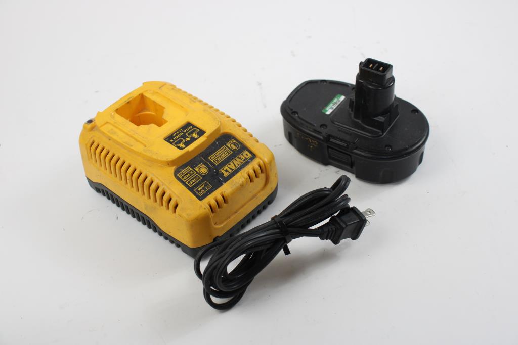 Dewalt Battery Charger And Battery Pack Property Room