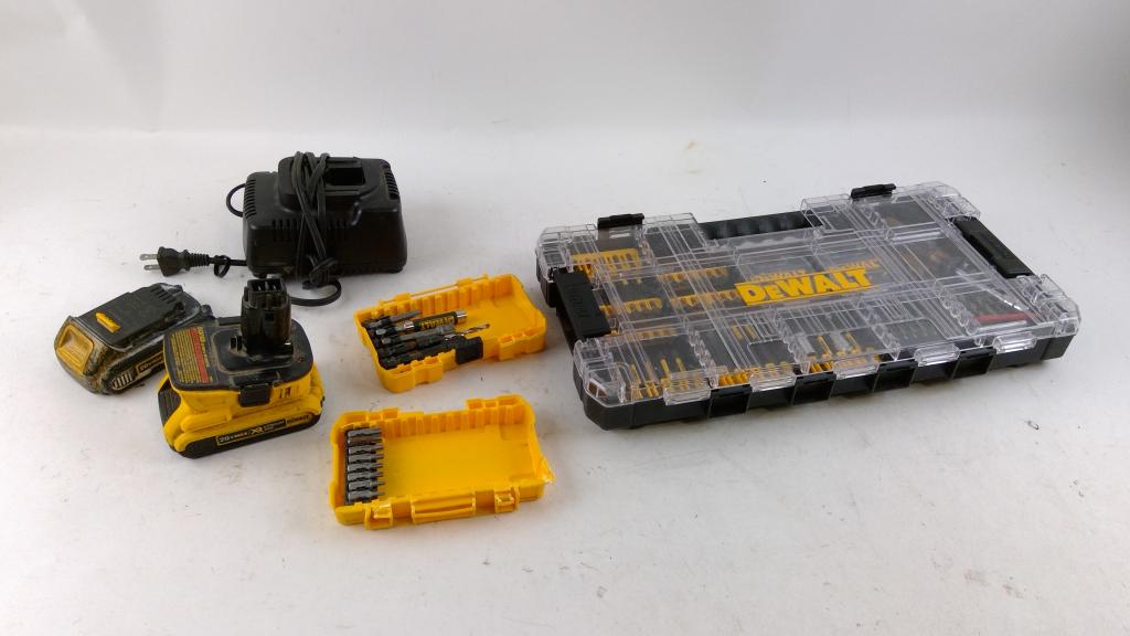 Dewalt Battery Charger And  More 5+ Pieces
