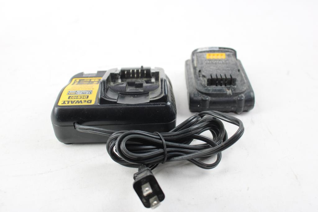 DeWalt Battery Charger, DCB107 Property Room