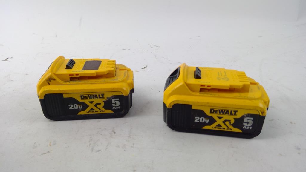 DeWalt Battery Packs, DCB205 Property Room