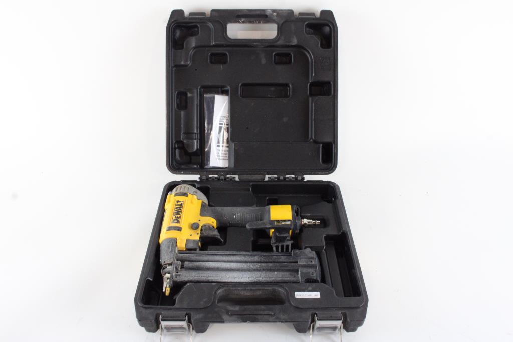 DeWalt Brad Nailer With Case Property Room