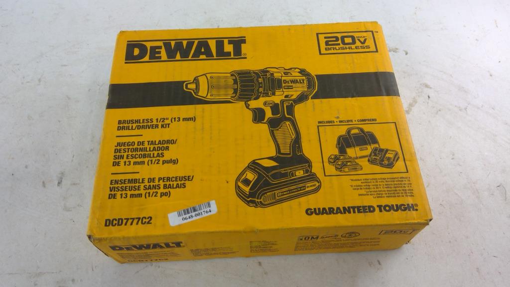 Dewalt Brushless 1/2" Drill/Driver Kit