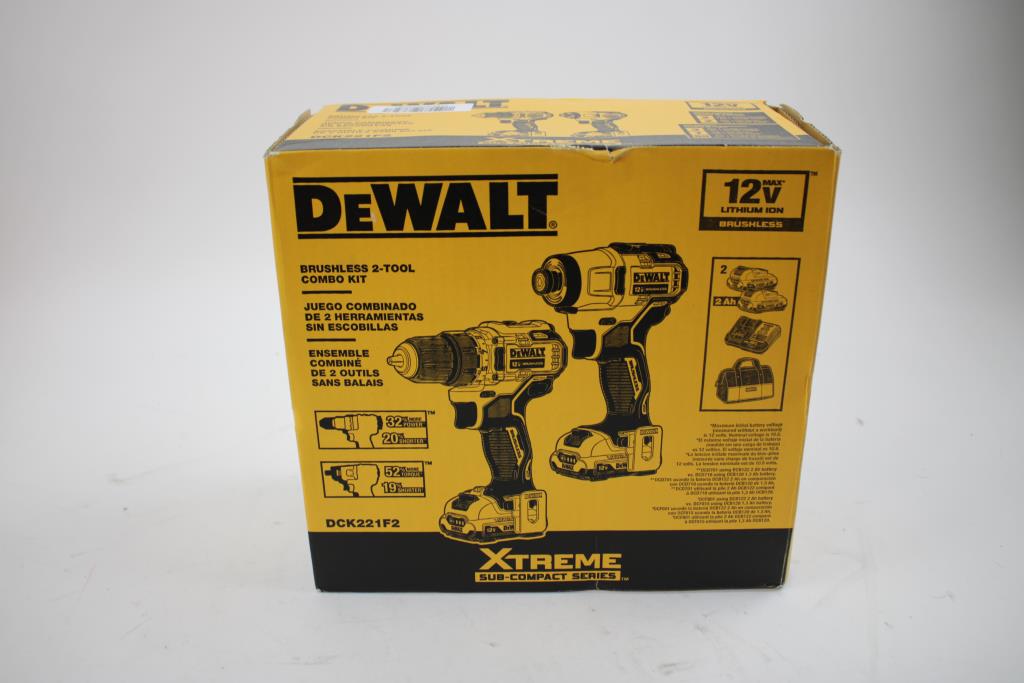 DeWalt Brushless 2-Tool Combo Kit