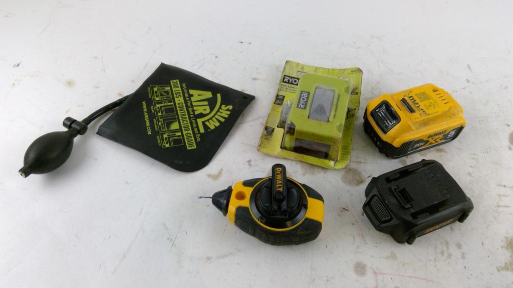 Dewalt Chalkline And More 5 Pieces