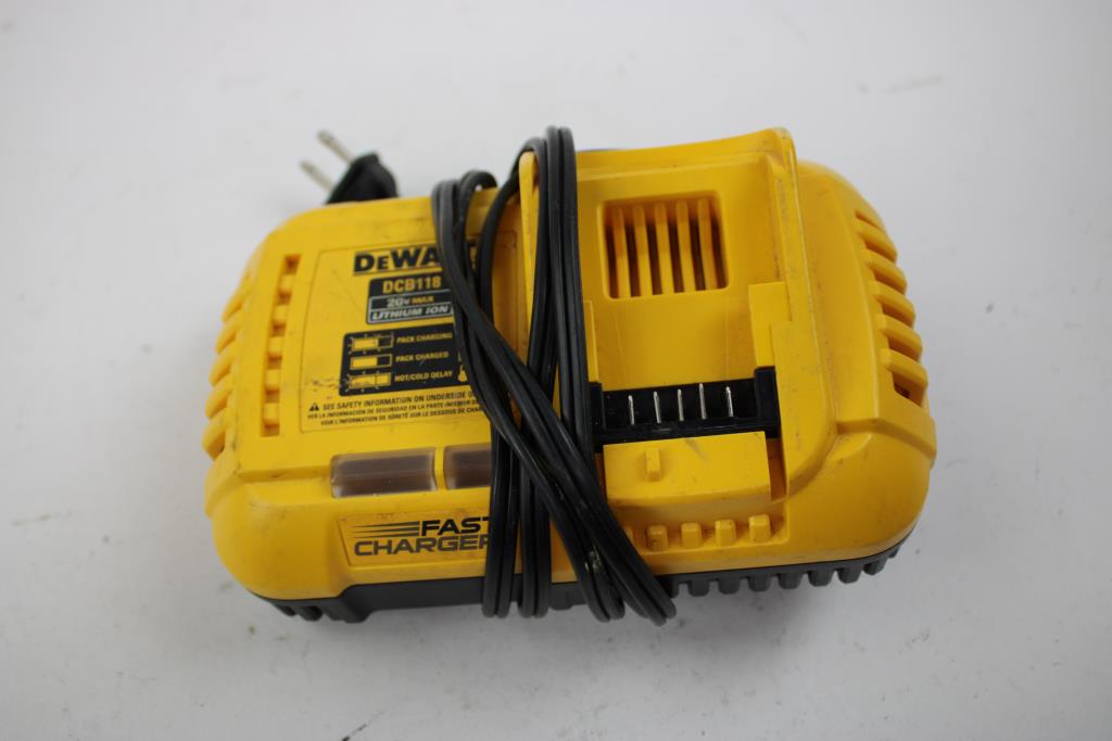 Dewalt Charger, 5Ah, 1.3Ah Batteries, 3 Pieces