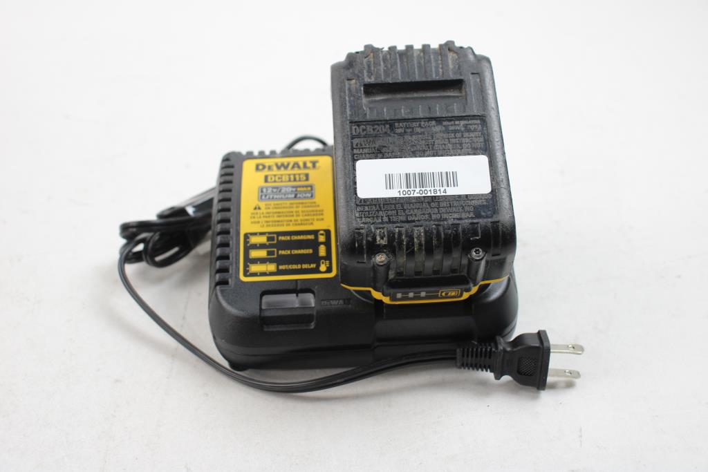 DeWalt Charger And Battery 20v