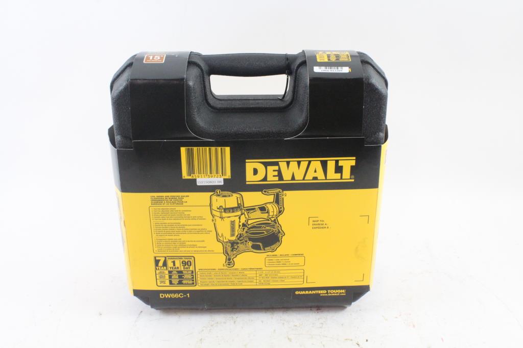 Dewalt Coil Siding And Fencing Nailer Property Room