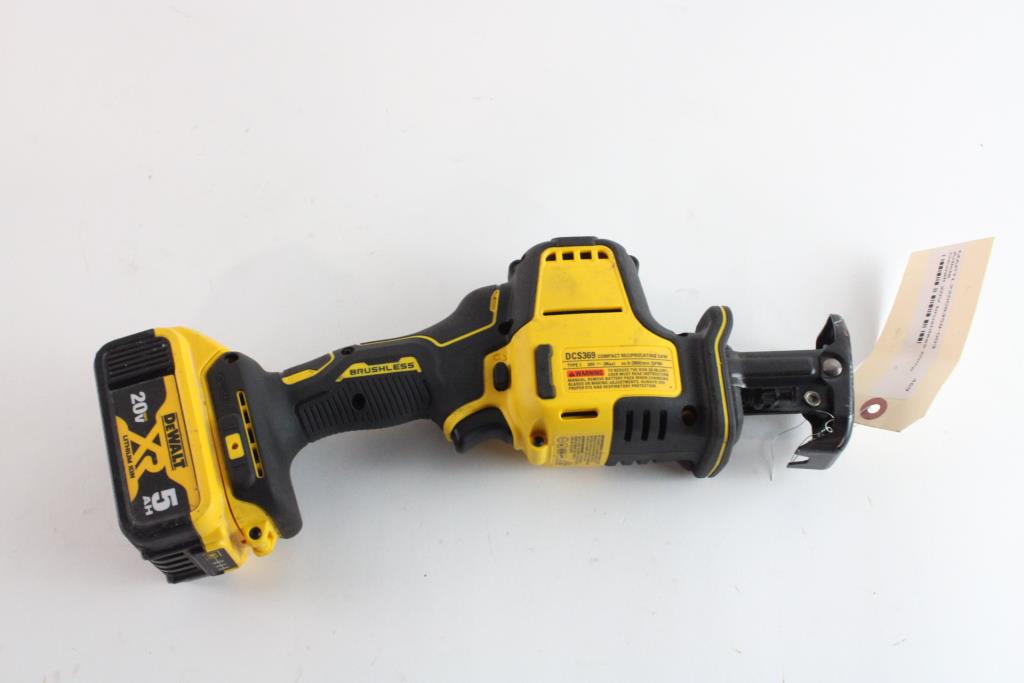 DeWalt Compact Reciprocating Saw Property Room