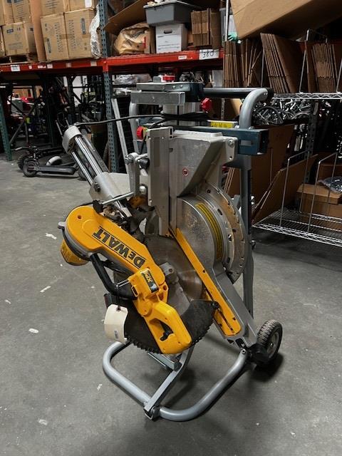 DeWalt Compound Mitre Saw On Bosch Stand