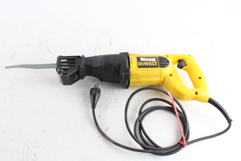 DeWalt Corded Reciprocating Saw Property Room