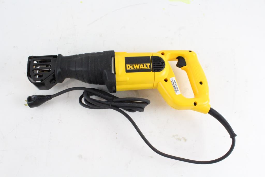 DeWalt Corded Reciprocating Saw Property Room