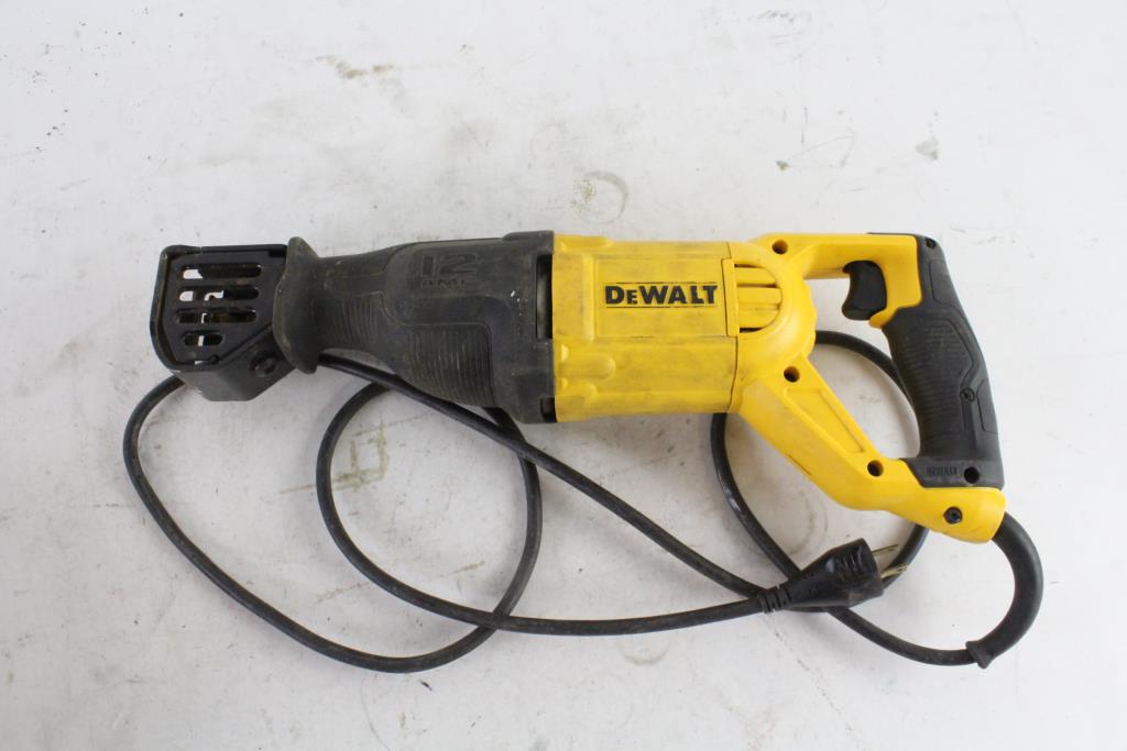 DeWalt Corded Reciprocating Saw Property Room