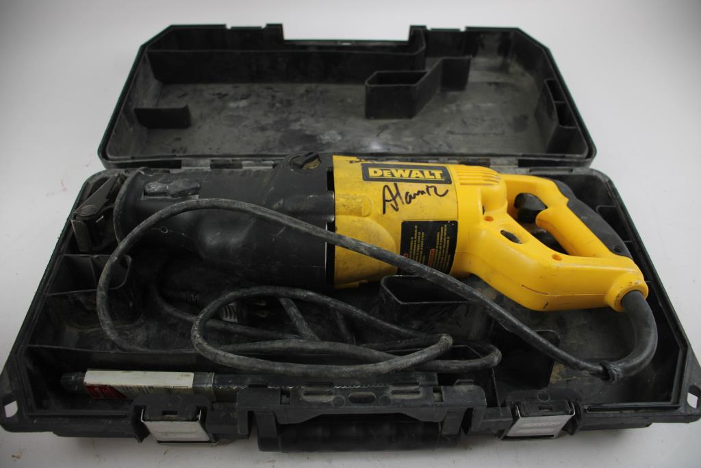 DeWalt Corded VS Reciprocating Saw, DW311 Property Room