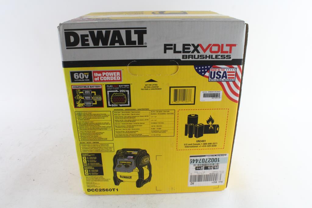 DeWalt Cordless Air Compressor Property Room
