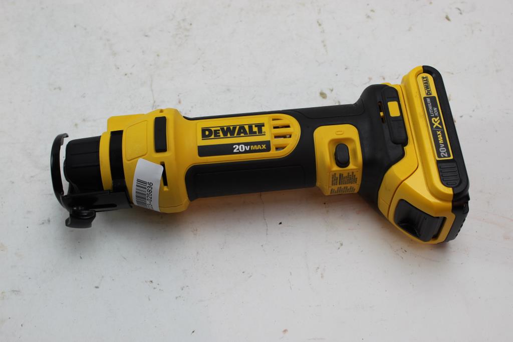 Dewalt Cordless Cut Out Tool Property Room