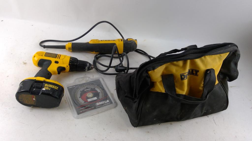 DeWalt Cordless Drill And More, 3+ Pieces