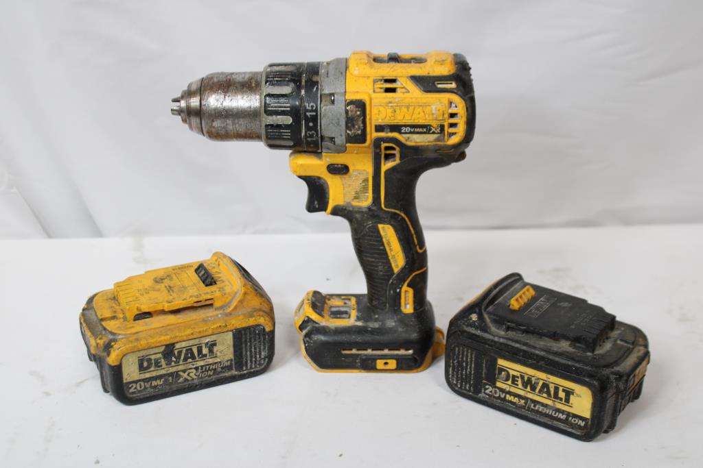 Dewalt Cordless Drill Driver & Batteries Included