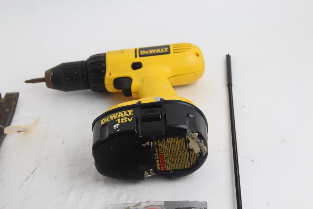 DeWalt Cordless Drill/driver, Car Jumper Cables And More Property Room