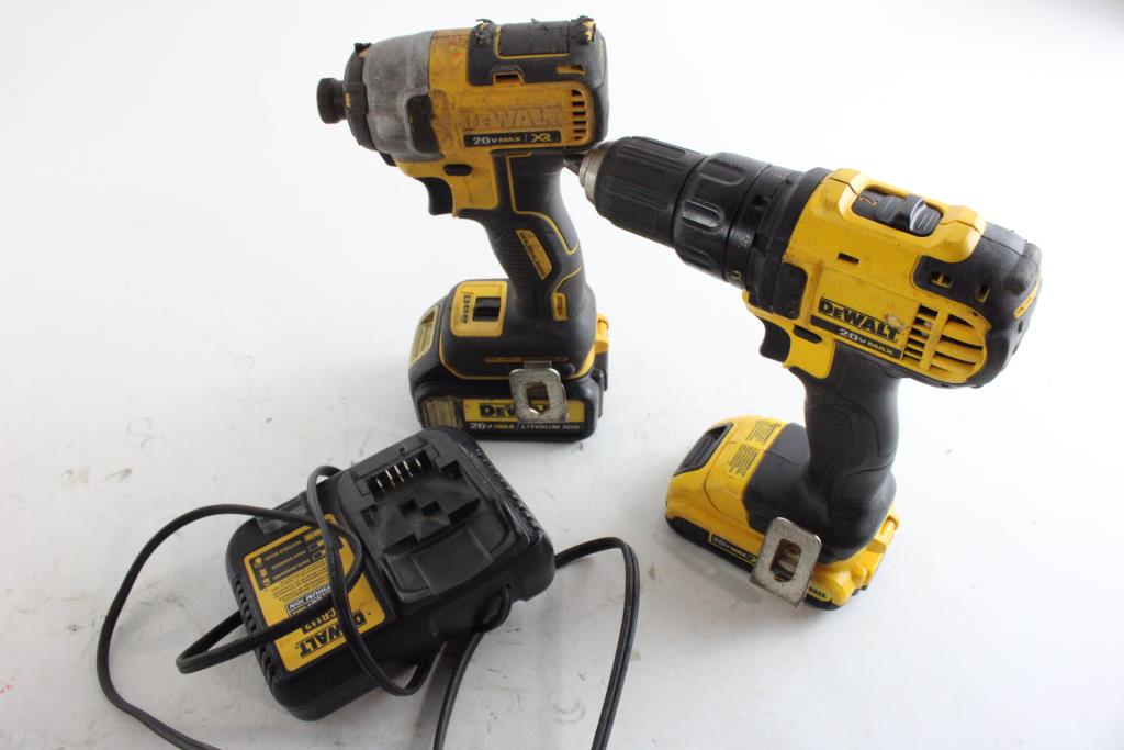 DeWalt Cordless Drills, 3 Pieces Property Room