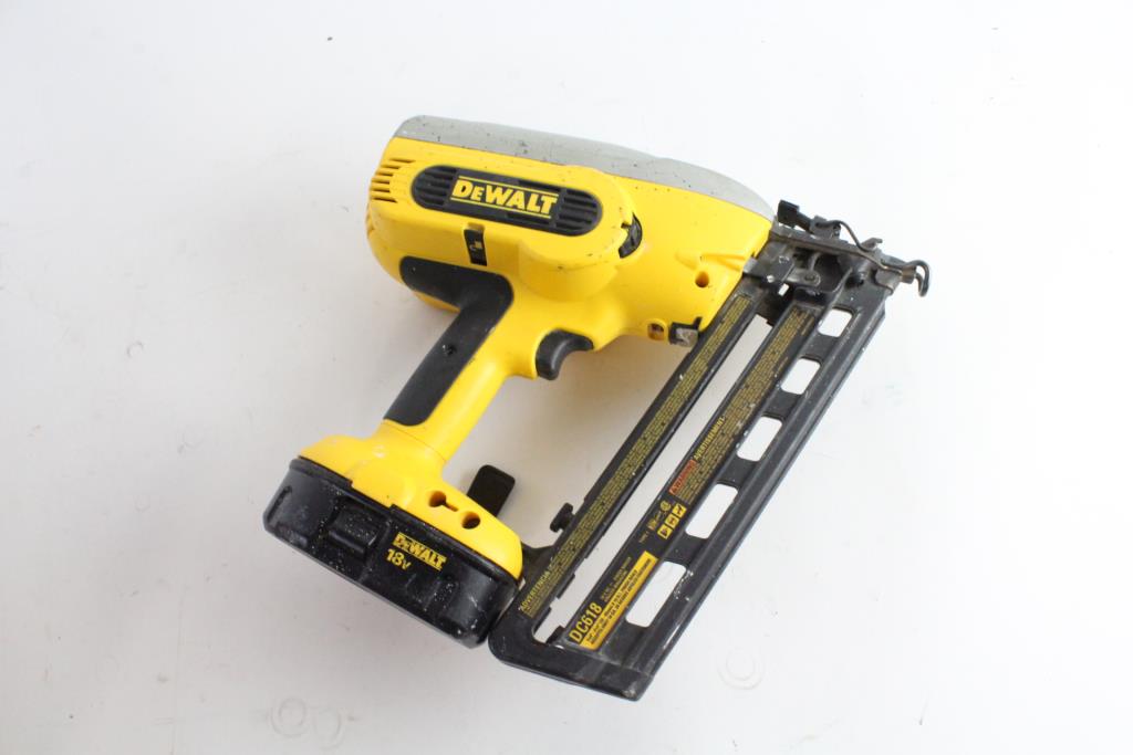 DeWalt Cordless Finish Nailer Property Room