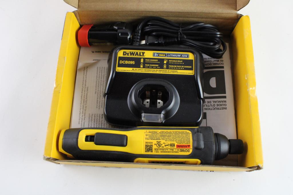 DeWalt Cordless Gyroscopic Inline Screwdriver Kit Property Room