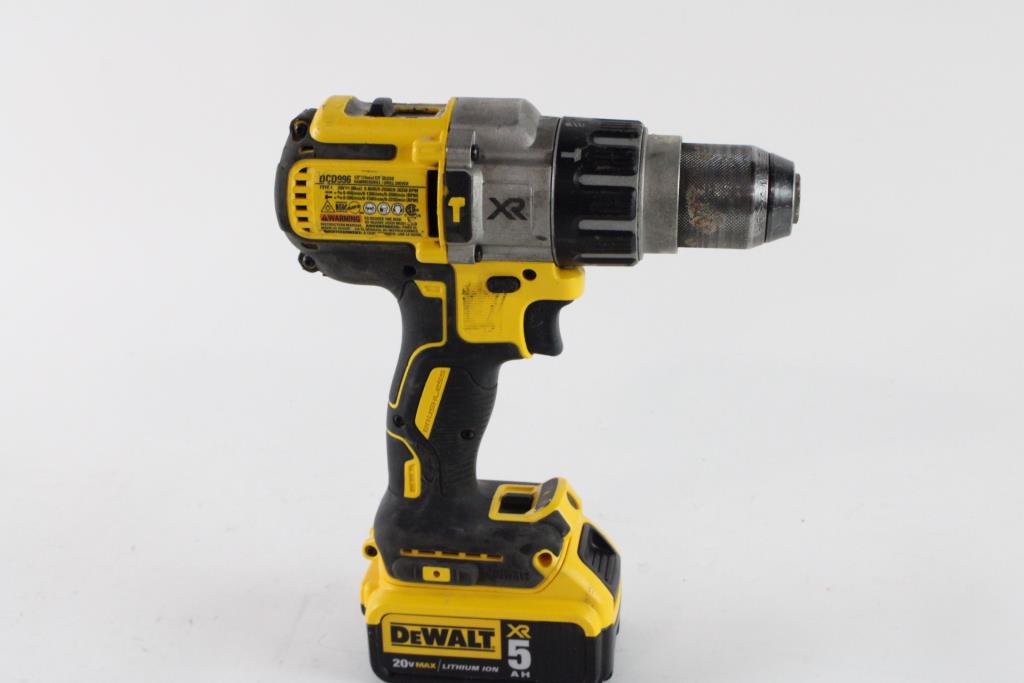Dewalt Cordless Hammerdrill Drill Driver Property Room