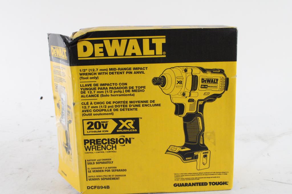 DeWalt Cordless Impact Wrench Property Room