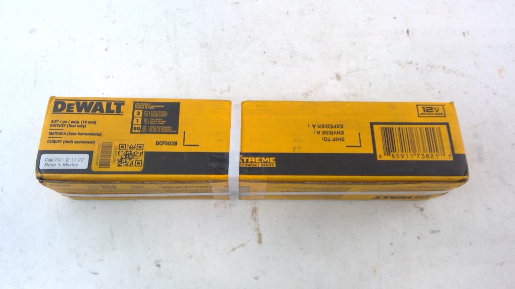 DeWalt Cordless Ratchet Property Room Dewalt cordless ratchet property room