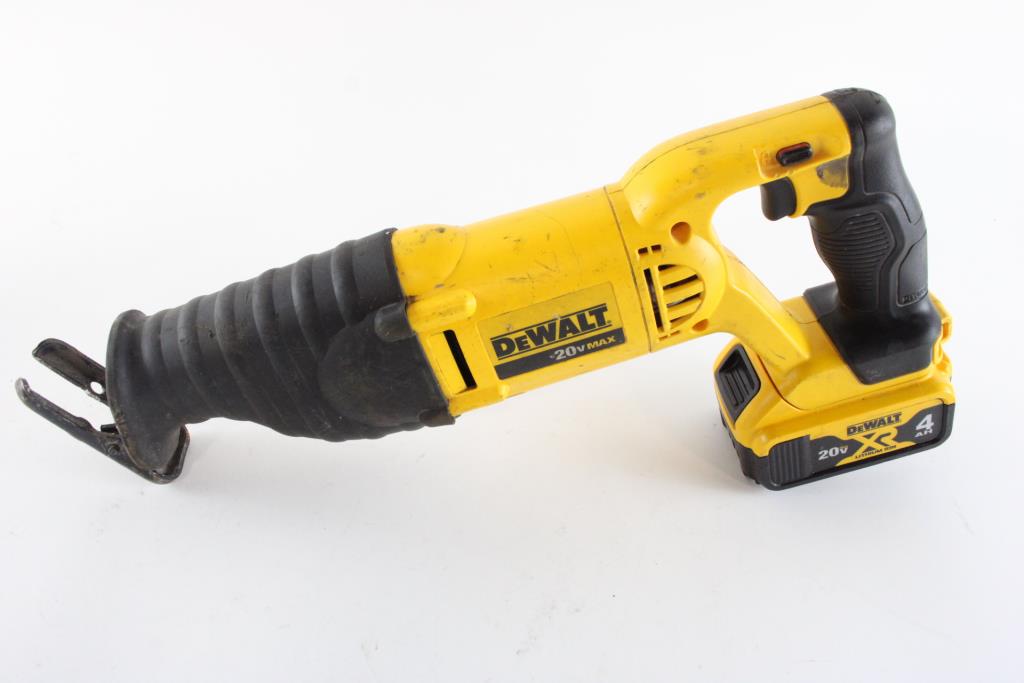 Reciprocating Saw For Dewalt 18V Battery With 4 Blades Cordless Reciprocating Saw 0-3500 SPM For Wood/Metal/PVC Cutting (Battery Not Included - View #2
