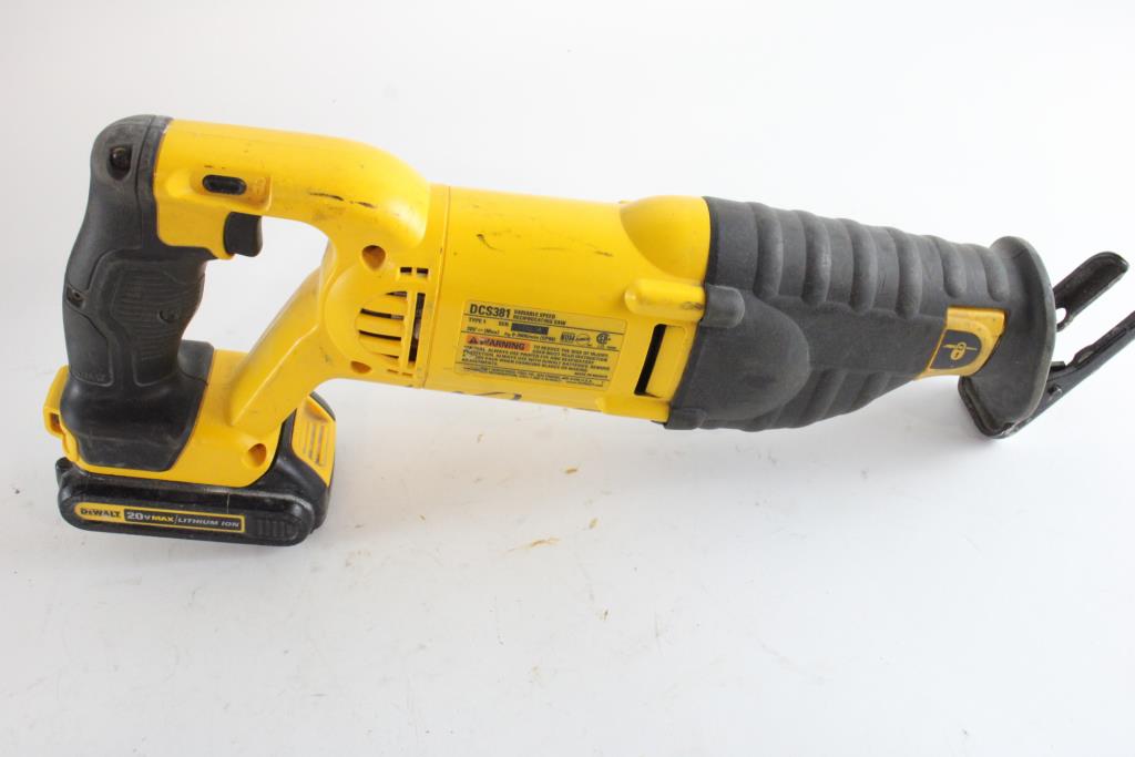 DeWalt Cordless Reciprocating Saw Property Room
