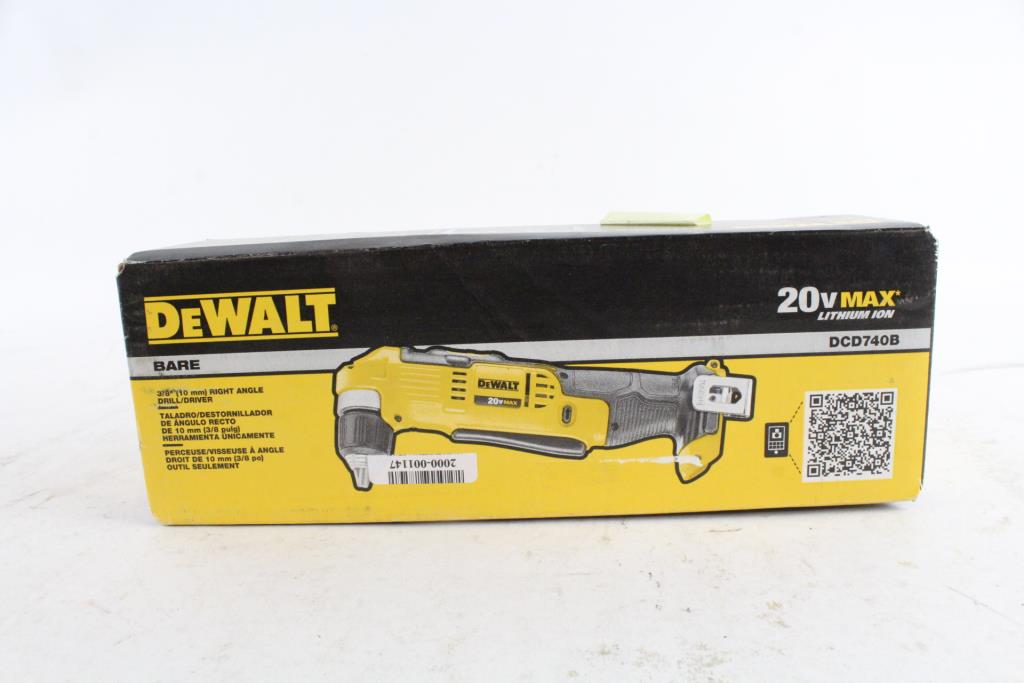 DeWalt Cordless Right Angle Drill/Driver Property Room