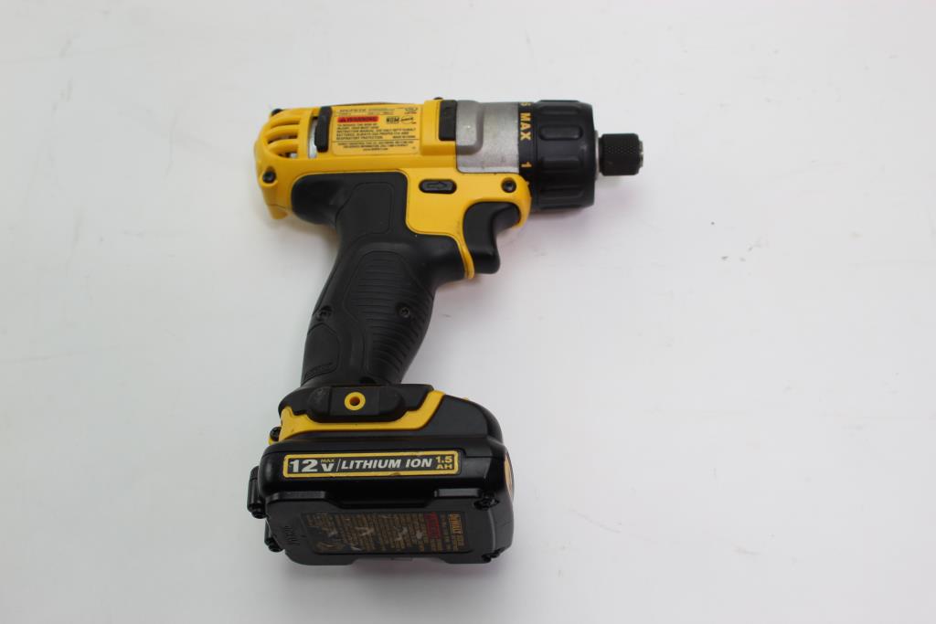 Dewalt Cordless Screwdriver Property Room