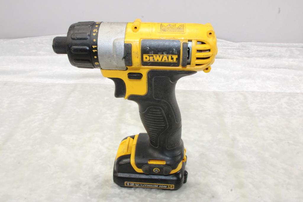 Dewalt Cordless Screwdriver Property Room
