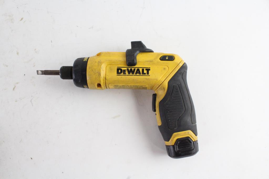 DeWalt Cordless Screwdriver Property Room