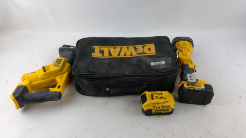 DeWalt Cordless Tools, 2 Pieces