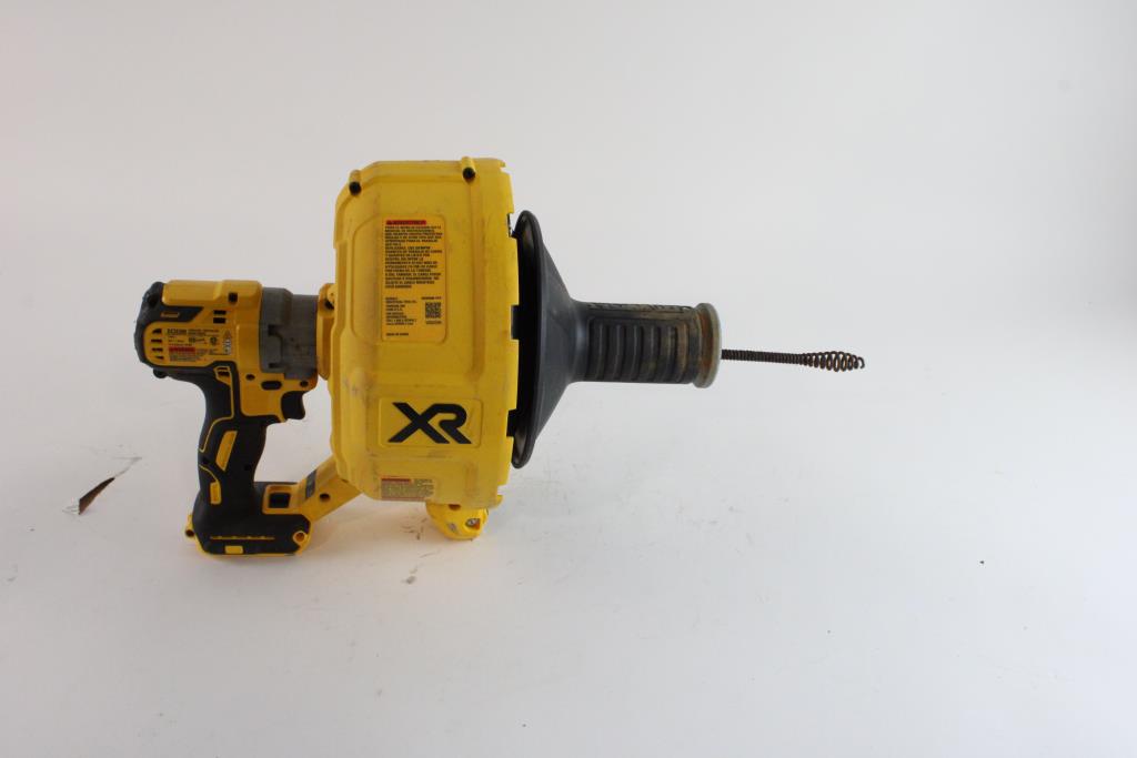 DeWalt Cordless/Brushless Drain Snake Property Room