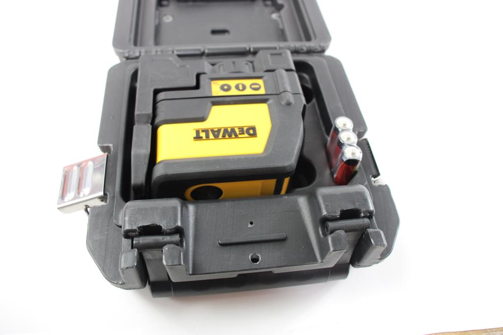 Dewalt Cross Line And Plumb Spot Laser Property Room