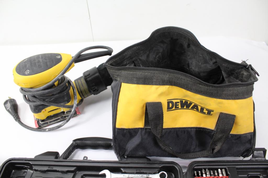 DeWalt D26441 Palm Sander & More, 2 Items Property Room