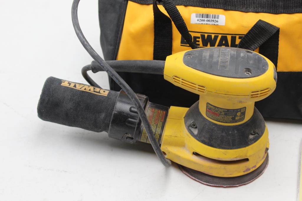 DeWalt D26453 Random Orbit Sander Property Room
