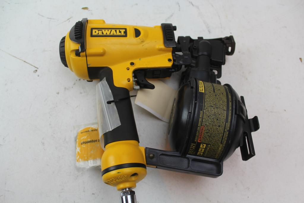 DeWalt D51321 Heavy Duty Coil Roofing Nailer Property Room