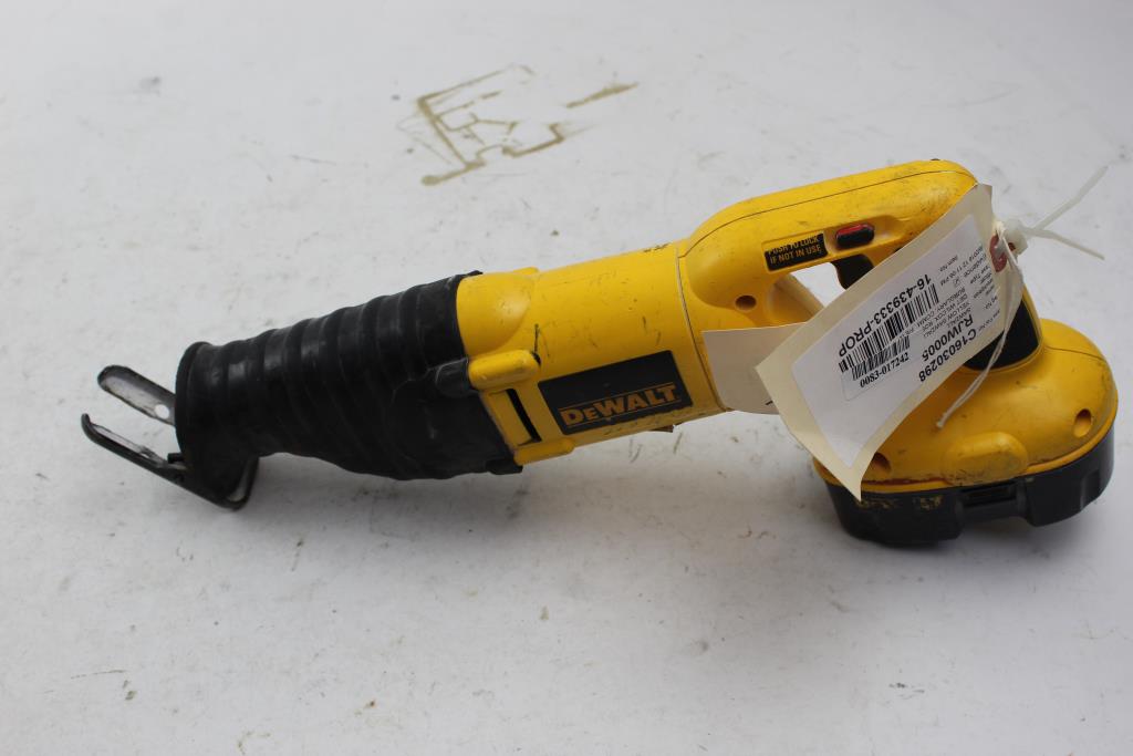 DeWalt Dc385 Cordless Reciprocating Saw Property Room
