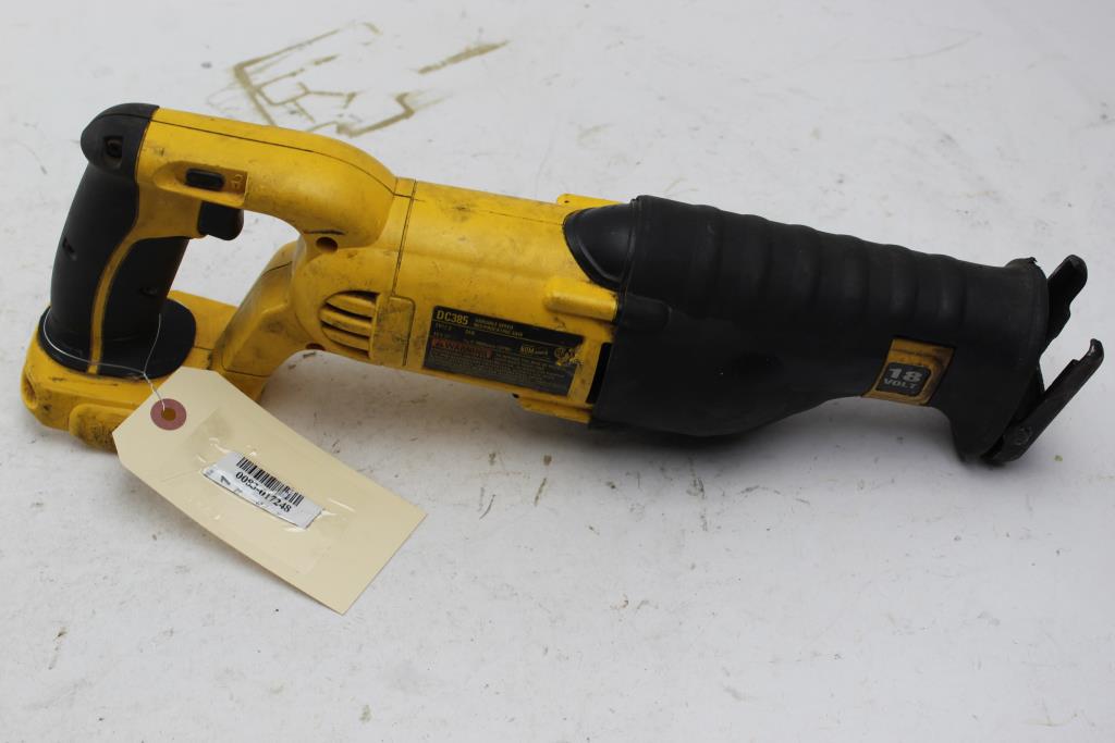 DeWalt Dc385 Cordless Reciprocating Saw Property Room