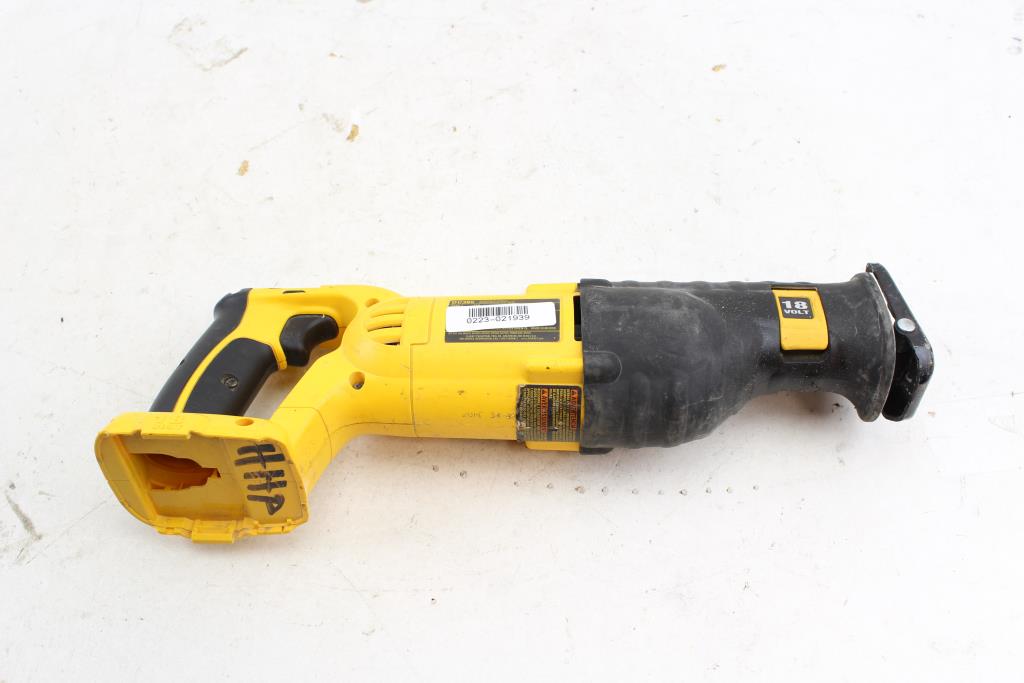 Dewalt Dc385 Cordless Reciprocating Saw Property Room