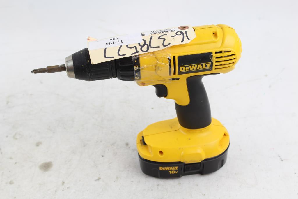 Dewalt DC970 Cordless Drill/Driver Property Room